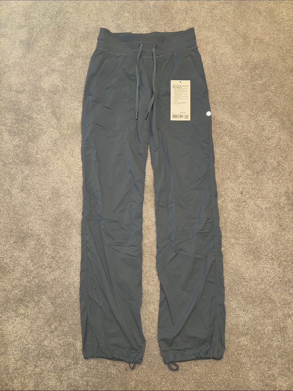Lululemon - Dance Studio MR Pants in Belgian Blue Grey